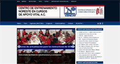 Desktop Screenshot of cencav.com.mx